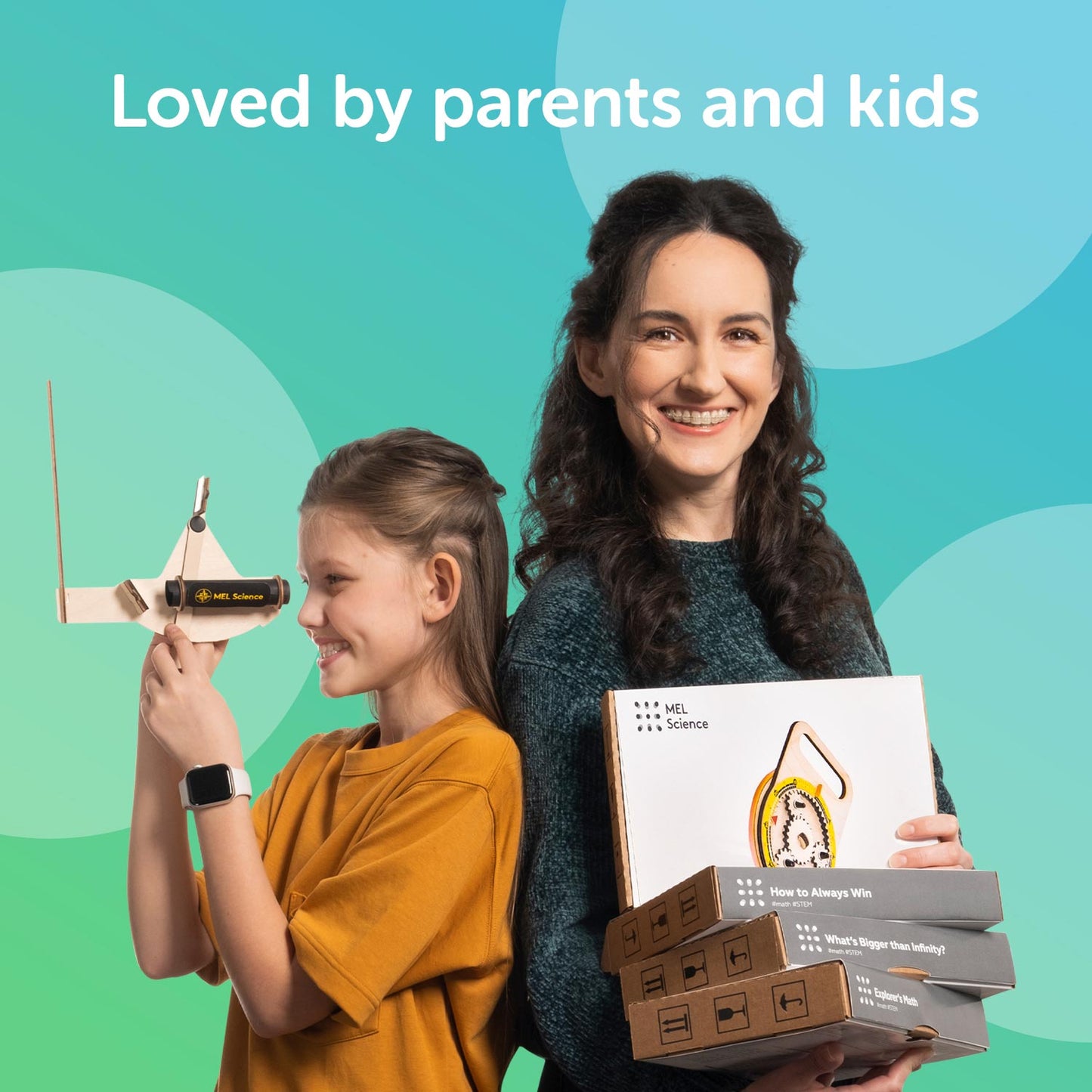 MEL Physics & Math bundle. 6 sets. Ages 8–14+